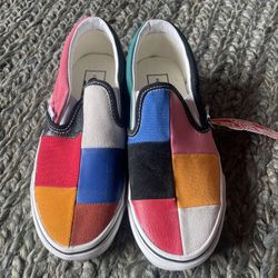 Vans Slip-ons Patchwork Never Worn 