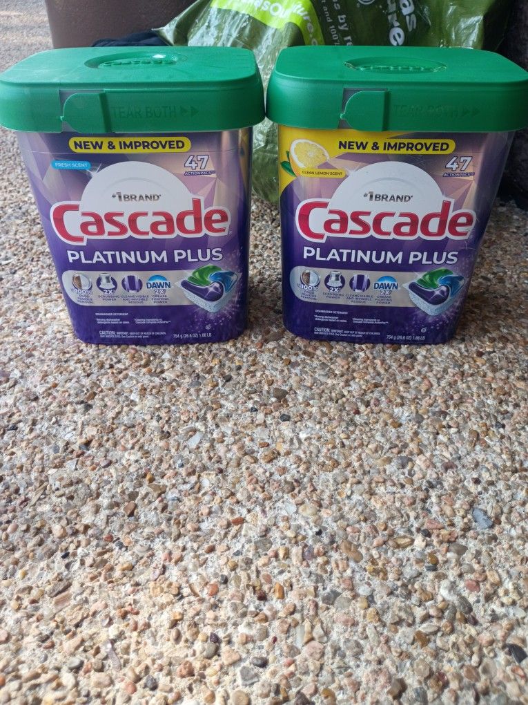 Cascade Platinum Plus 47 Count X 2