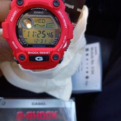 Red Casio G-Shock