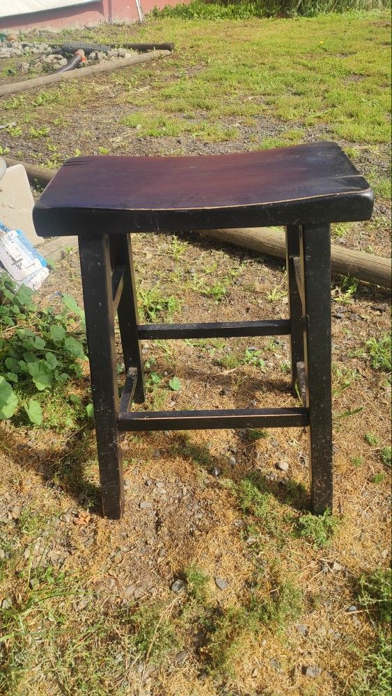 Black Stool Chair