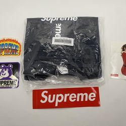 Supreme Cross Box Logo Tee Navy Size L Large NWT FW20
