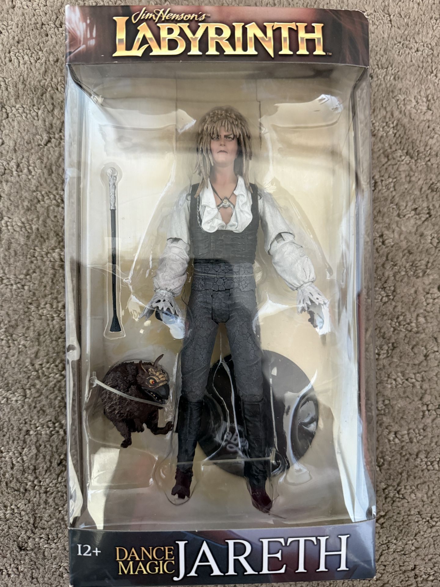 Labyrinth Dance Magic Jareth Goblin King David Bowie 7" Figure NEW McFarlane