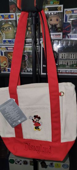 Minnie canvas tote bag. Bought at Disneyland.