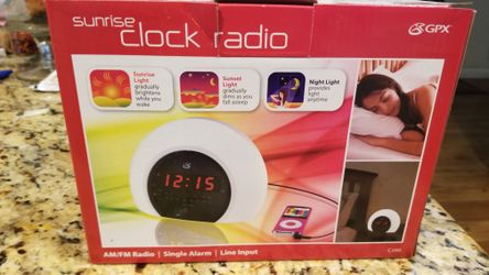 Clock radio , row 1