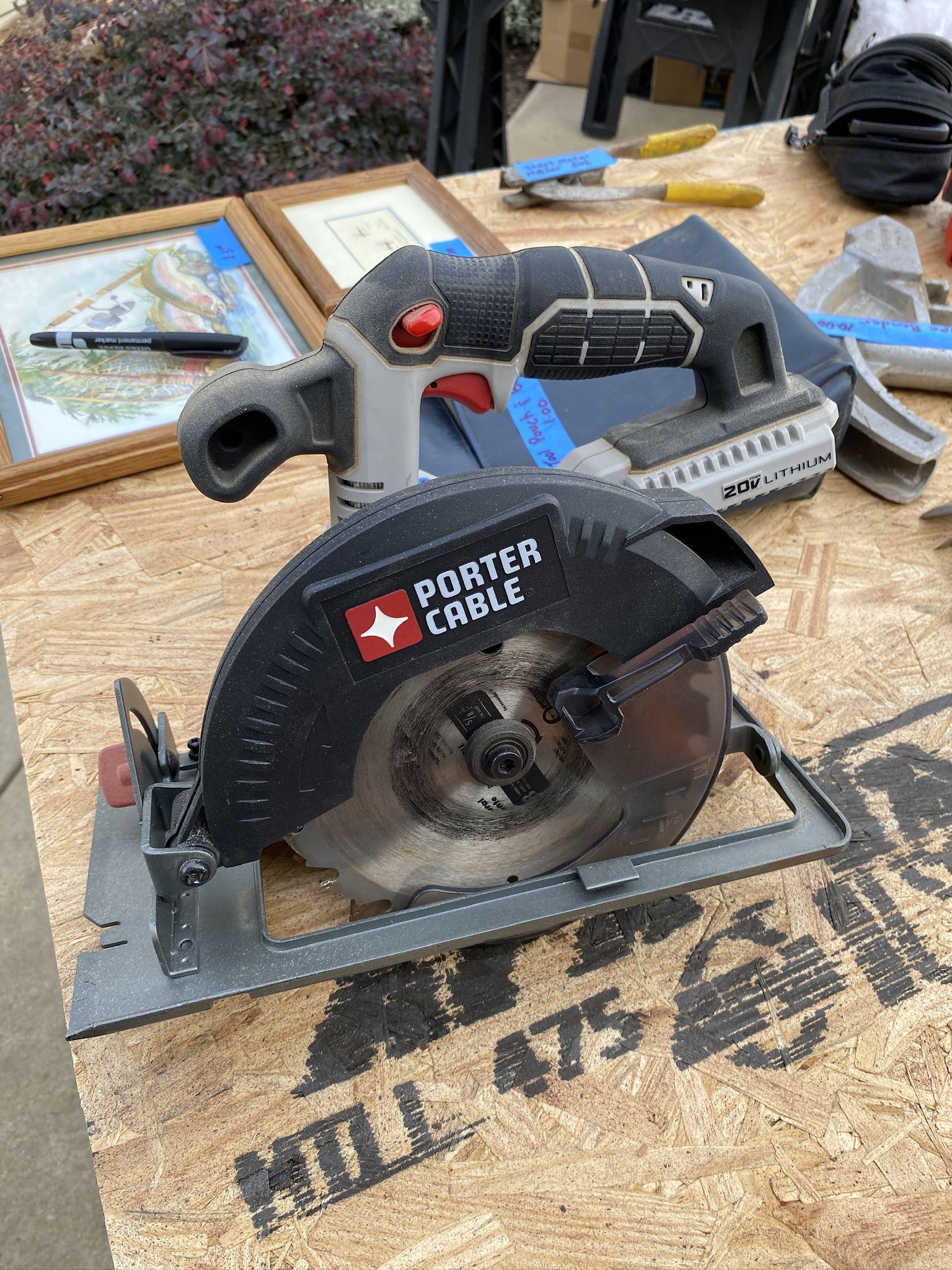 Porter Cable 61/2” 20v Circular Saw PCC660