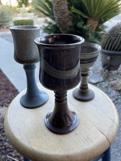 3 Handmade Cups