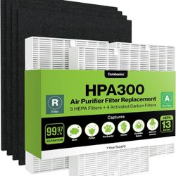 Durabasics 3 HEPA Filter Set for HPA300 Honeywell Air Purifier Filters & Honeywell HPA300 