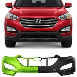 2013-2016 Hyundai Santa Fe - Painted Front Bumper