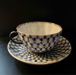 Lomonosov Imperial Porcelain tea cup & saucer