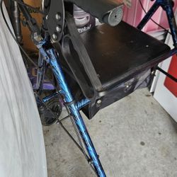 Rollator Walker Fold Up Wheelchair