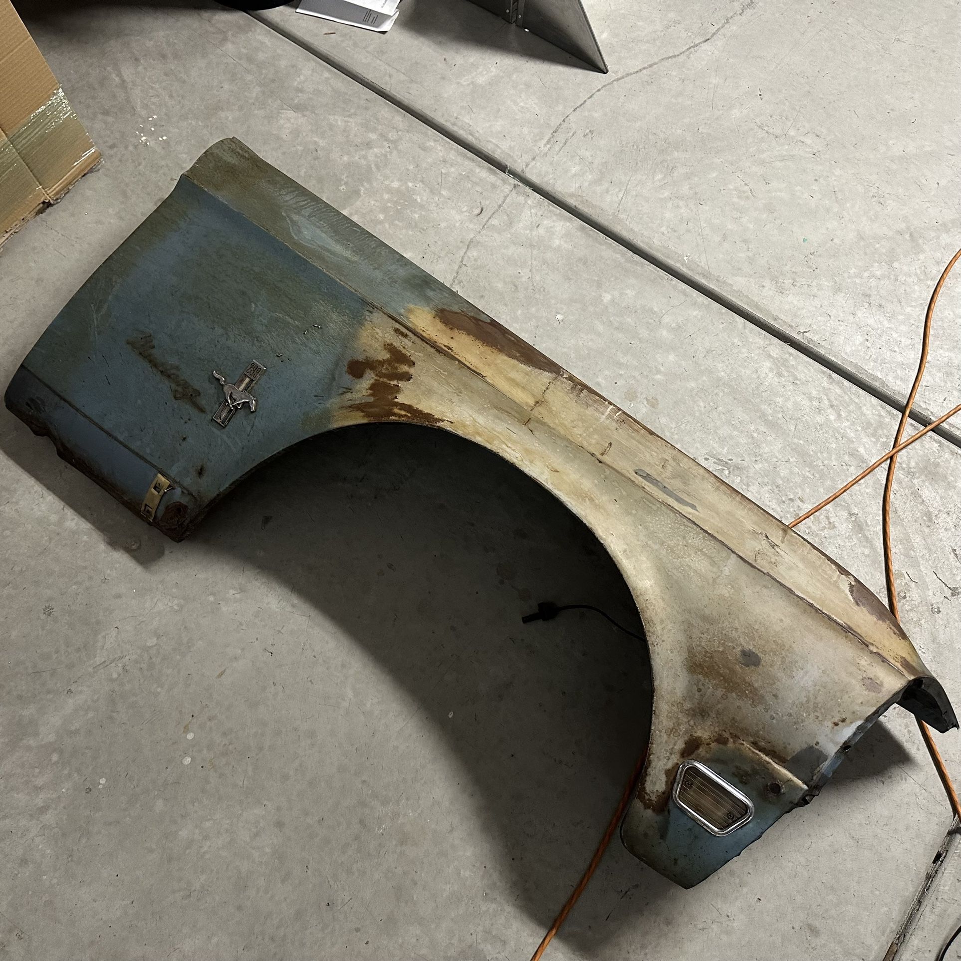 1968 Ford Mustang Front Right Passenger Side Fender
