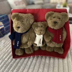 POLO Teddy Bear 🧸 Set