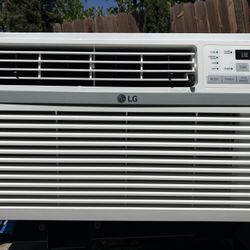 LG 8,000 BTU Window Air Conditioner, 115V, Cools 340 Sq.Ft. for Bedroom, Living Room, Apartment with Remote Ac A/c Cooler Fan 
