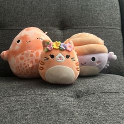 Orange Trio Squishmallow 