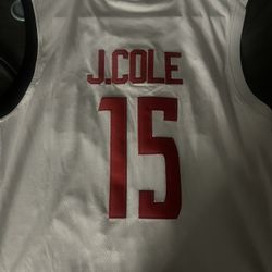 J. Cole Rwanda Patriots "Visit Rwanda" jersey