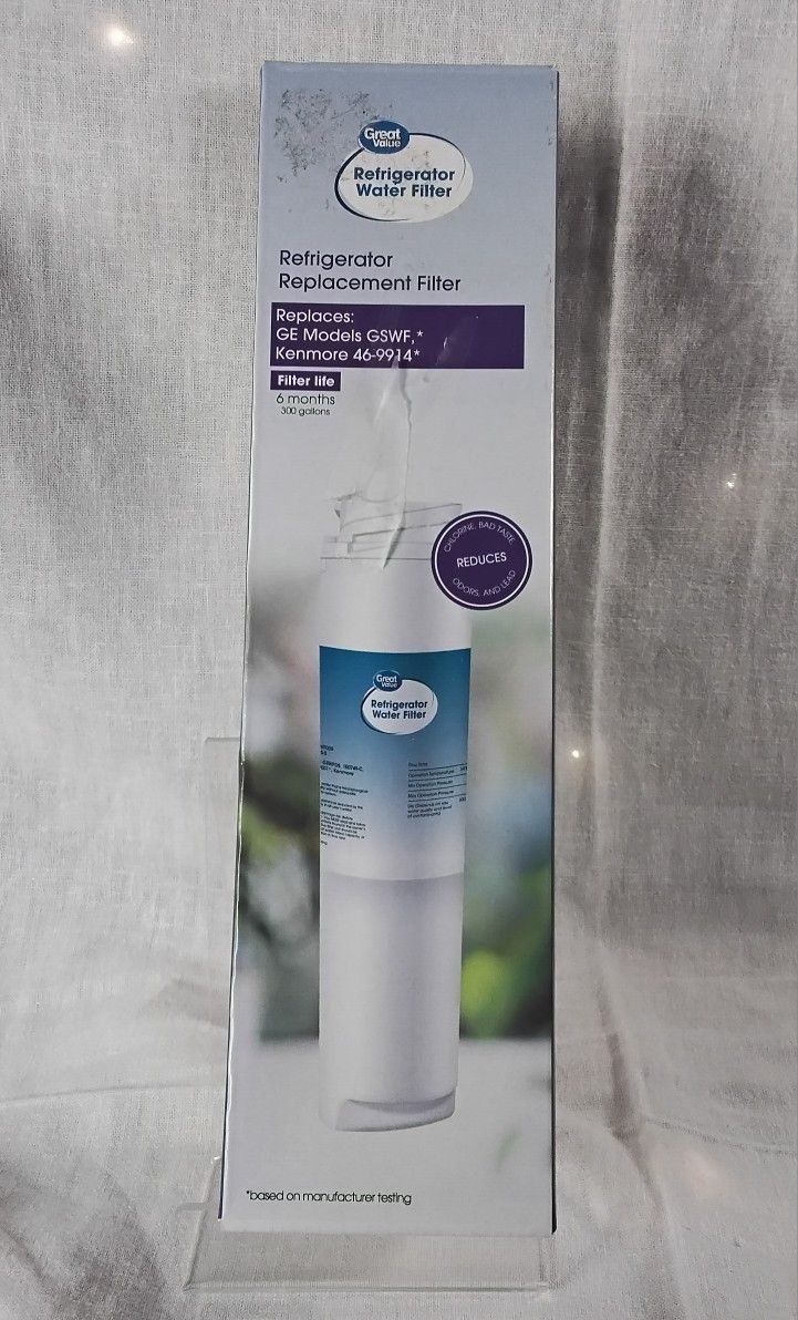 Refrigerator Water Filter Replacement GE Models GSFW/Kenmore 46-9914 Great Value
