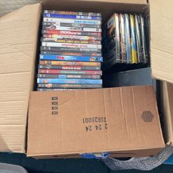Movies,DVDs,VCR Tapes and Xbox 360 Games