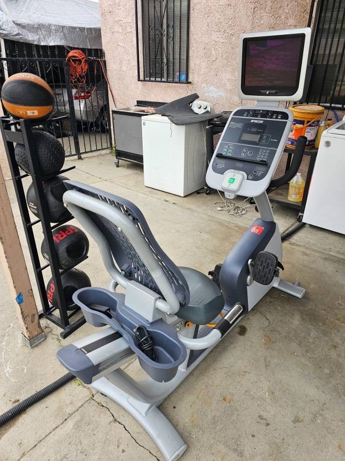 Precor Bike Elliptical Machine w/ Cardio Theater - $180