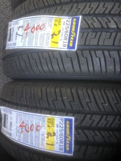 5 New Tires 225/60R18 