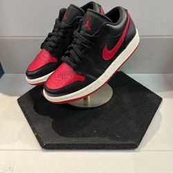 NIKE AIR JORDAN 1 LOW BRED SAIL