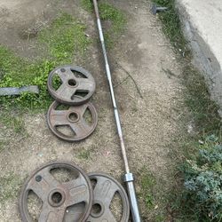 Bar And Weights 