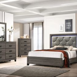 BEDROOM SET ALL NEW IN BOX TWIN/ FULL/ QUEEN/ KING JUEGO DE HABITACIÓN TODO NUEVO EN SU CAJA 