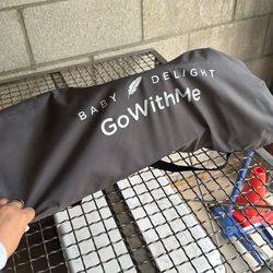 Grey Baby Delight “Go With Me” portable chair — Never Used