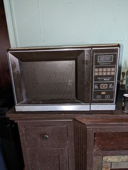 Black Microwave 