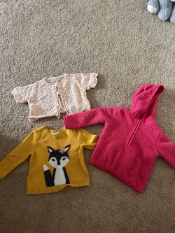 Child Sweater/pullover 18m/2t/4t Runs Small 