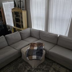 IKEA Sectional - Cream - 250usd
