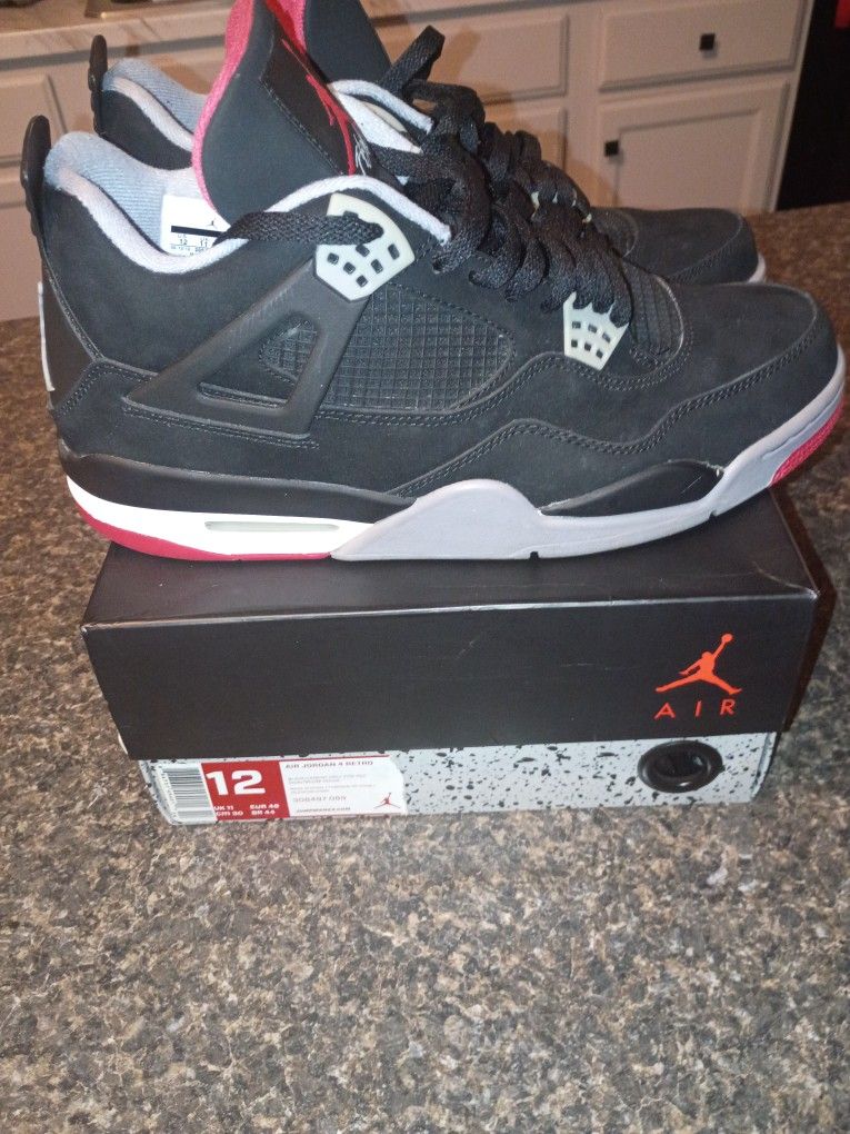 Jordan 4 Bred 2012 