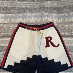 Men’s RHUDE Swim Shorts - CHANLINE “ R “ ( Rare ) / Large 
