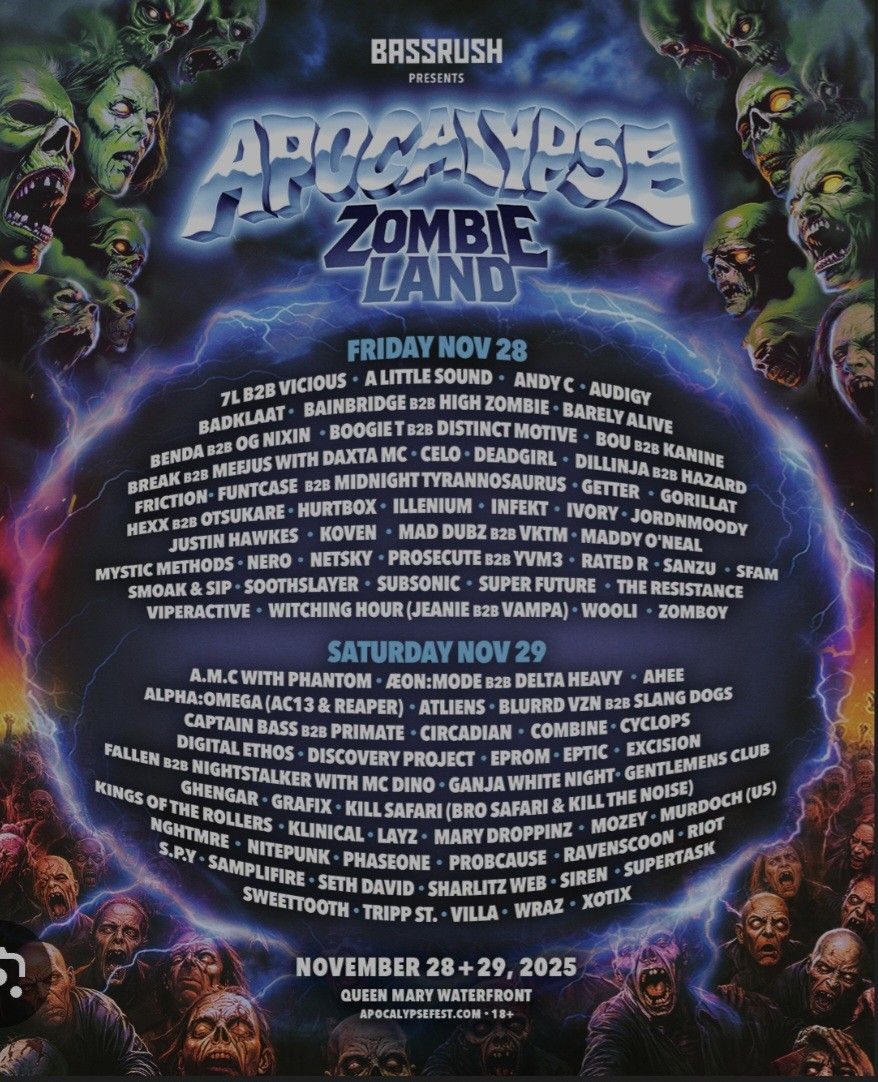 Apocalypse Festival 2025 - Saturday Only