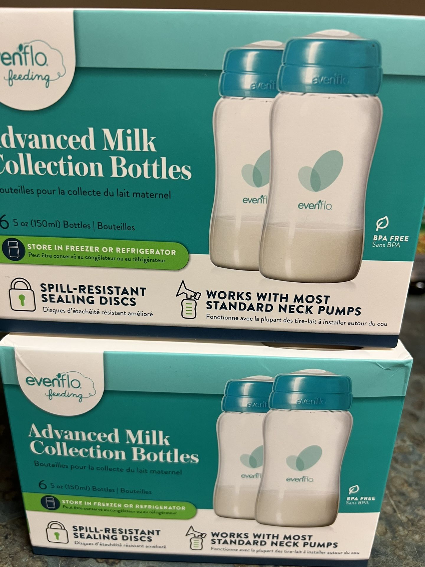 EVENFLO FEEDING BOTTLED WITH SEALED CAP