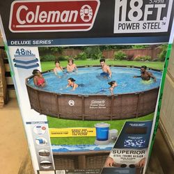 18ft Coleman Pool