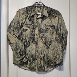 Cabelas men's seclusion 3D open country long sleeve shirt Large