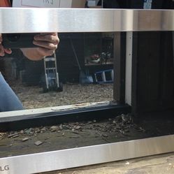 LG Microwave Stainless 1.5 Cubic Ft