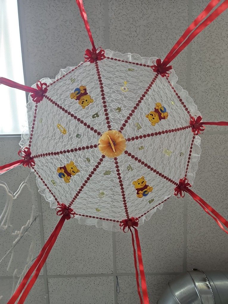 Winnie The Phoo Baby Shower Umbrella 