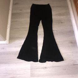 Black Flare Pants 