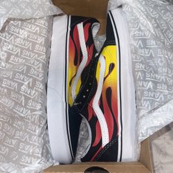 Flame Vans Old Skool