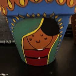 Hand Painted Flower Pots 