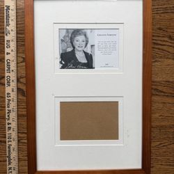 Lillian Vernon Frame Dual 4 X 6 Total Size Approximately 12 X 20 Brand New