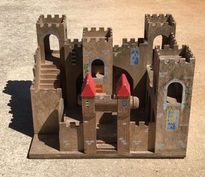 Genuine Handmade Wooden Castle