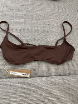 Skims Swim Micro Scoop Bikini Top