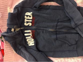 Y2K navy blue Hollister jacket