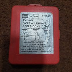 Craftsman Power Driver Bit And Socket Set