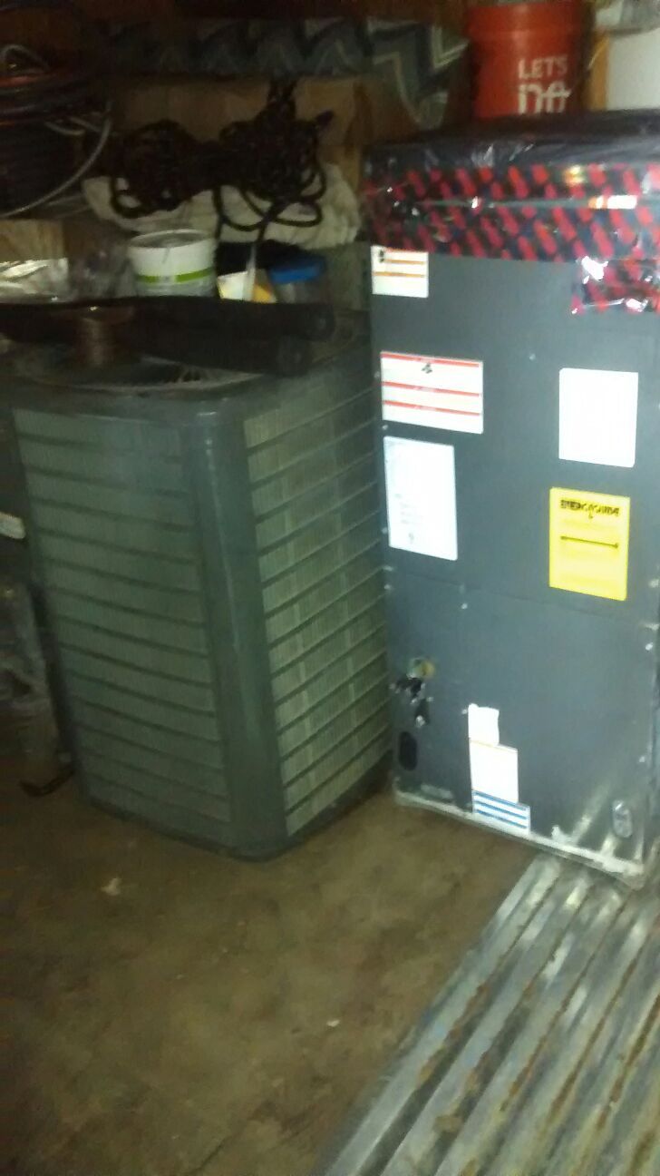 A/C Goodman de 5 toneladas, calefacción eléctrica, freón 410
