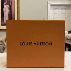 Authentic Louis Vuitton Gift Box Magnetic Empty Large Box 17.75” x 14.50” x 6.50”