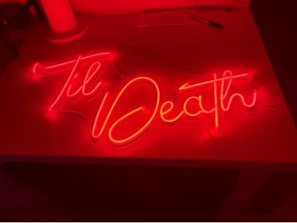 Neon sign