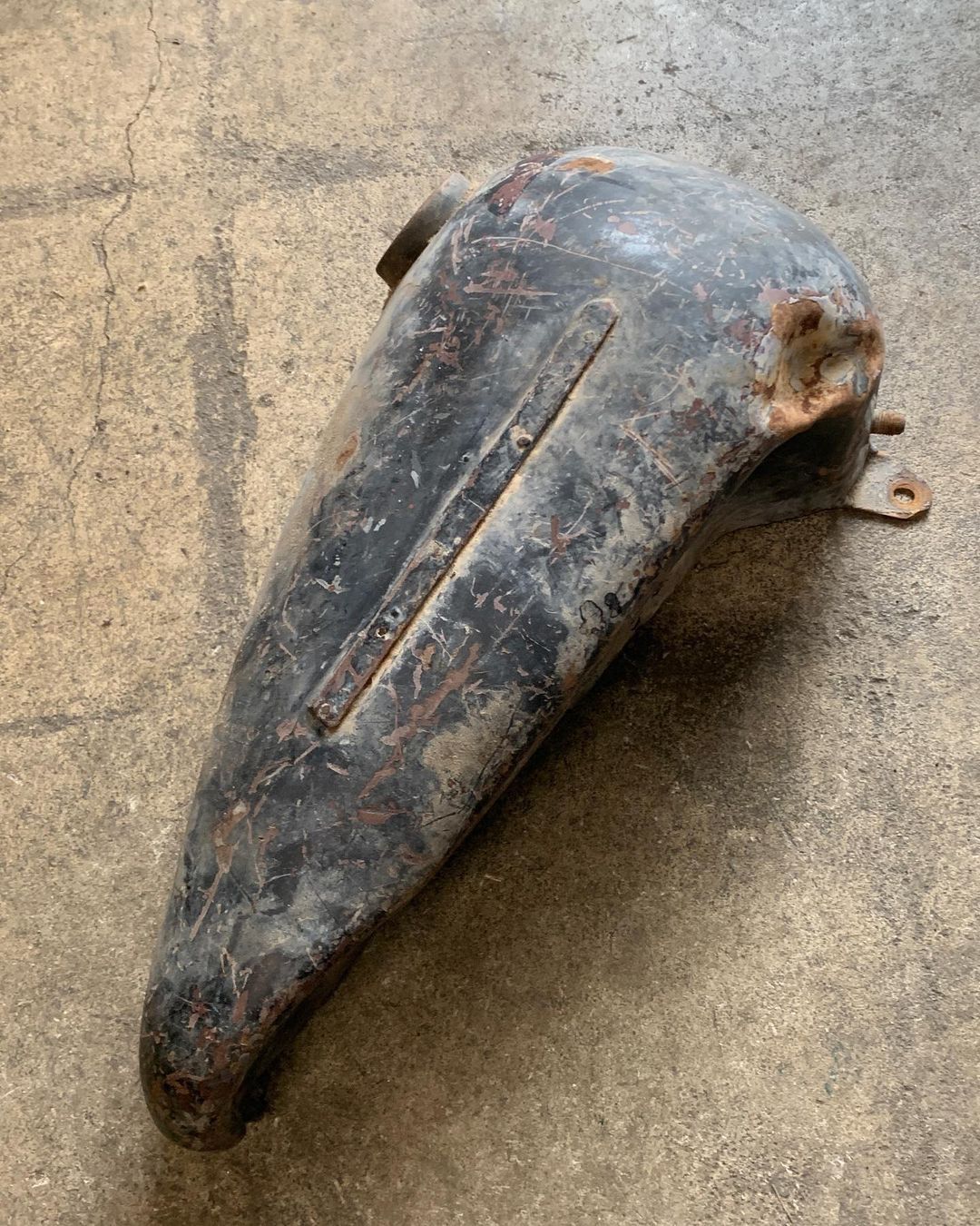 1947 Knucklehead Right Side Gas Tank
